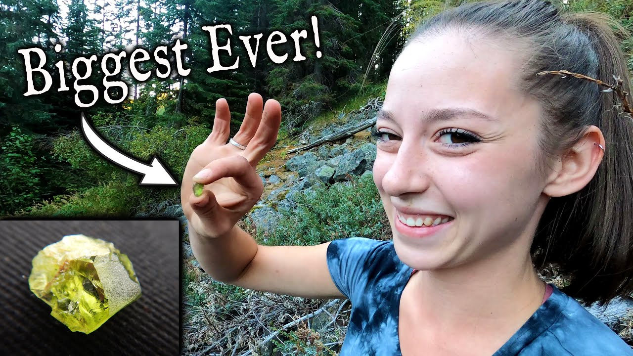 BIGGEST Gemstone EVER found on Peridot claim!