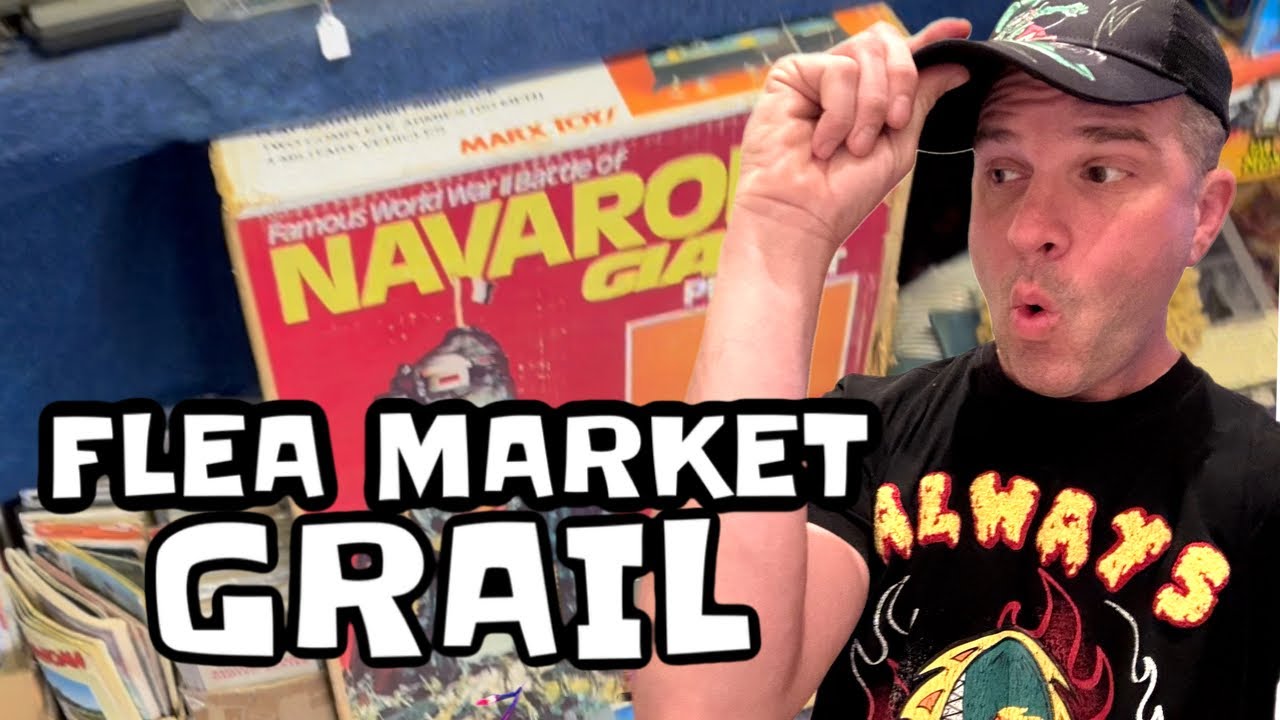 Epic Flea Market Toy Hunt  – Rare Vintage Toy Grail Found!