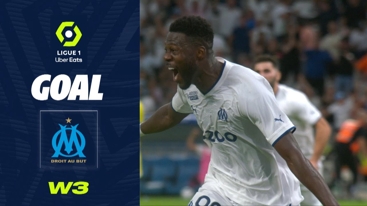 Goal Chancel MBEMBA MANGULU (70' - OM) OLYMPIQUE DE MARSEILLE - FC NANTES (2-1) 22/23