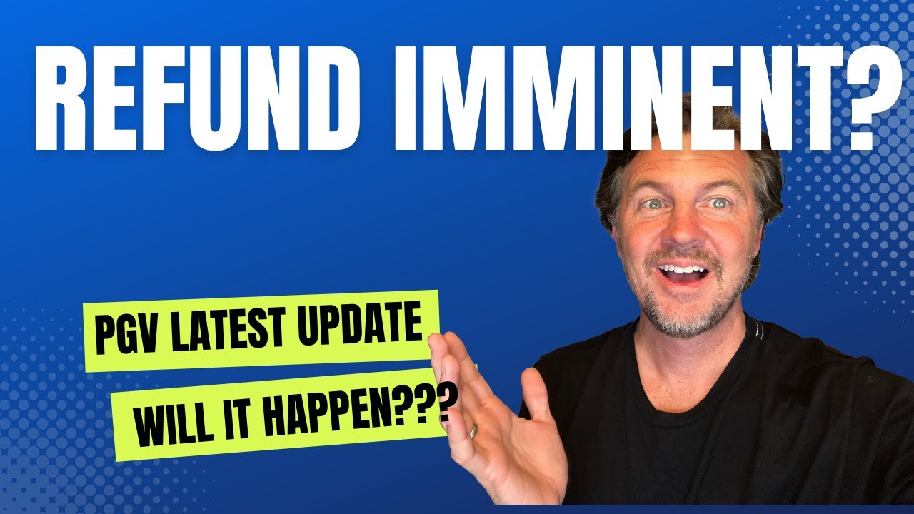 PGV Refund Imminent?  Quick video about the latest in the Prosperity gem Ventures Refund Saga