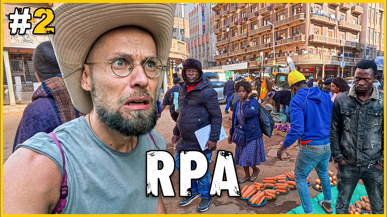 NAJNIEBEZPIECZNIEJSZE miasto RPA - Johannesburg? 🛑 Sprawdzam centrum NAJWIĘKSZEGO miasta w kraju