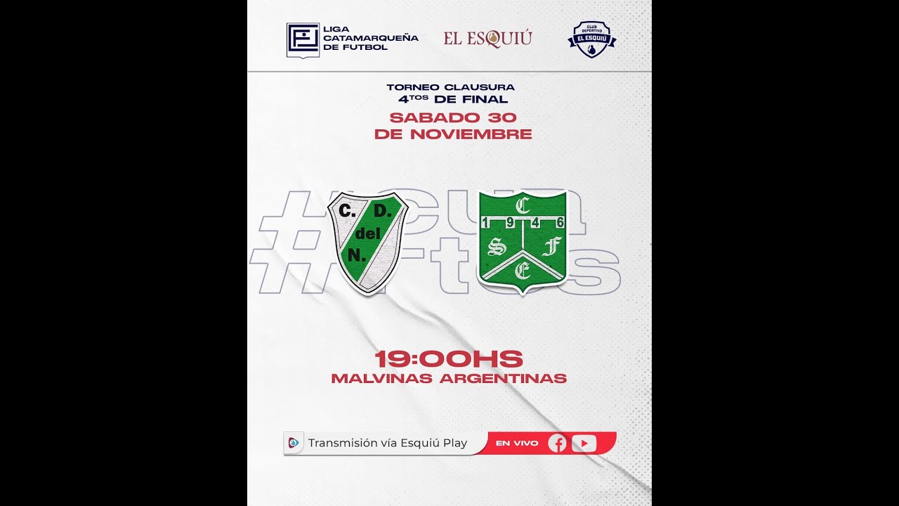 🔴 VIVO | DEFENSORES DEL NORTE vs FERRO DE CHUMBICHA  - Torneo Clausura - Liga Catamarqueña