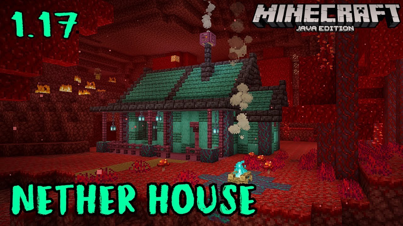 Nether House | Minecraft 1.17 | Build Tutorial