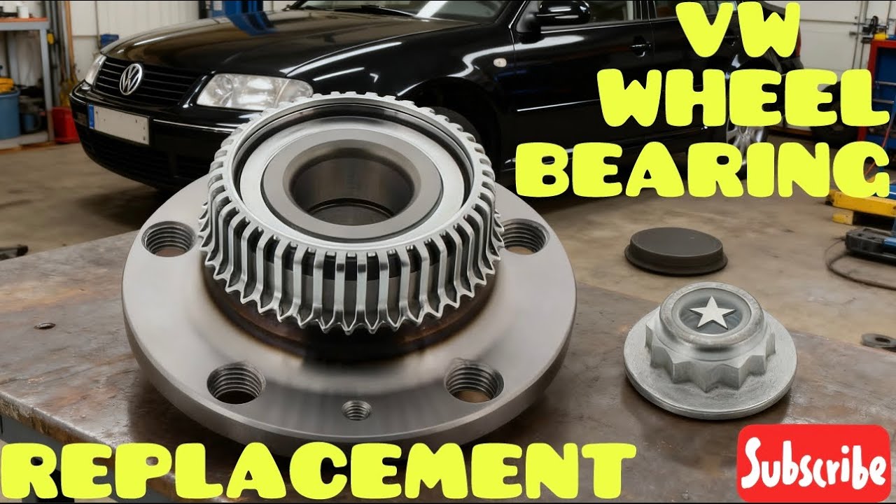 VW BORA/JETTA 2002 (REAR WHEEL BEARING) REPLACEMENT 