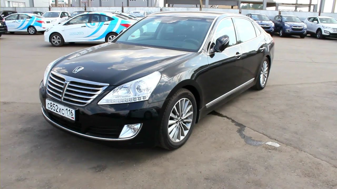 2013 Hyundai Equus Elite. Start Up, Engine, and In Depth Tour.