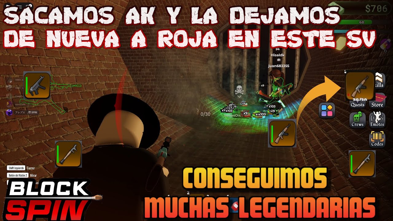 💥BLOCK SPIN💥SACAMOS AK Y LA GASTAMOS TODA CONSEGUIMOS DEMACIADAS LEGENDARIAS🔥