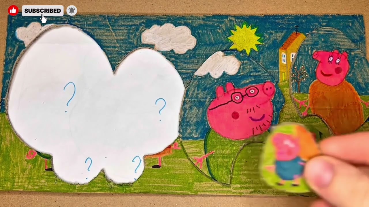 Peppa Pig | Create | DIY. Puzzle 