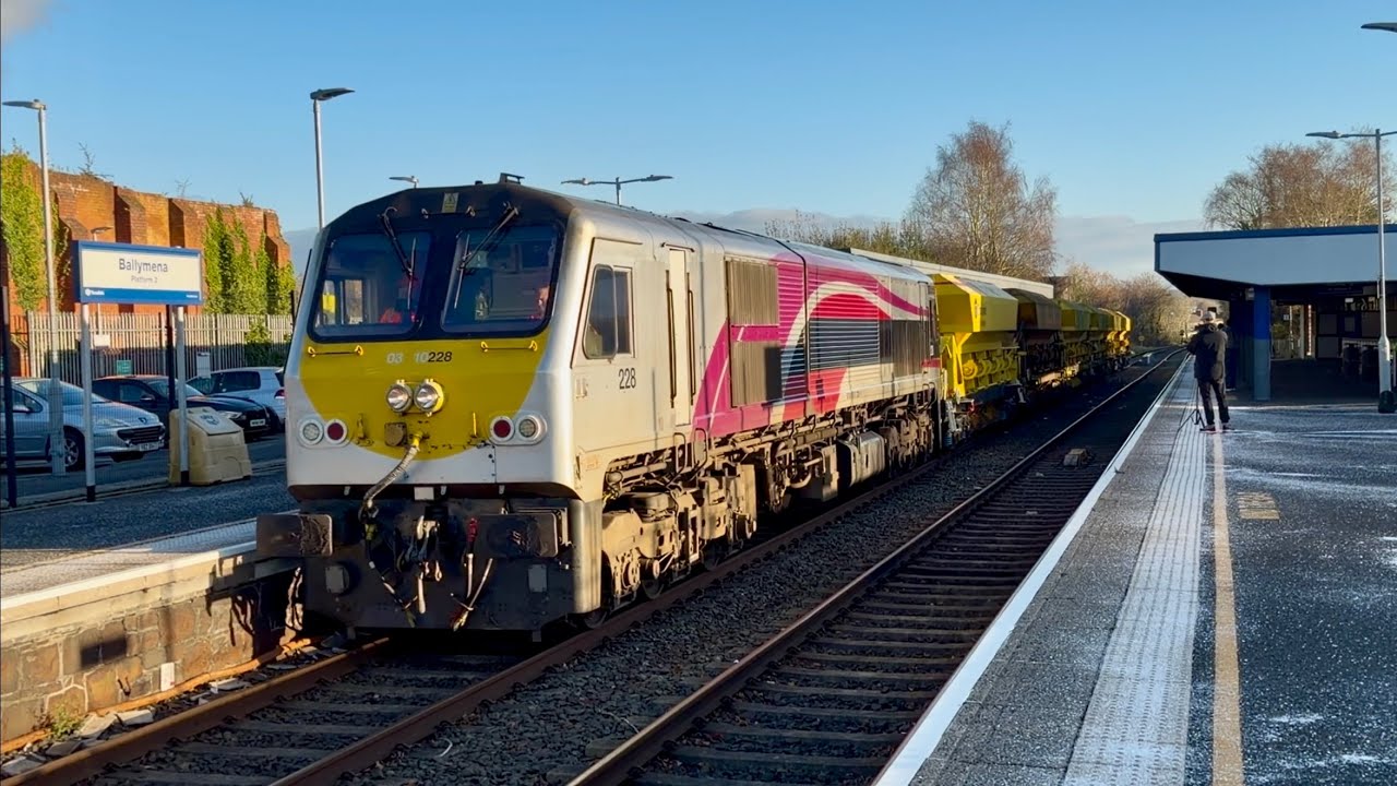 Rare GM228 & Ballast Hoppers Ballymena - 16th Nov 2025