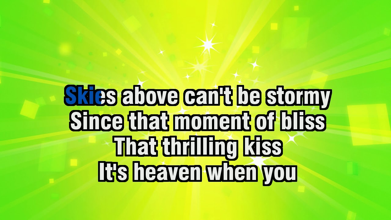 Dinah Washington - What A Difference A Day Makes (Karaoke Version) with Lyrics On Screen