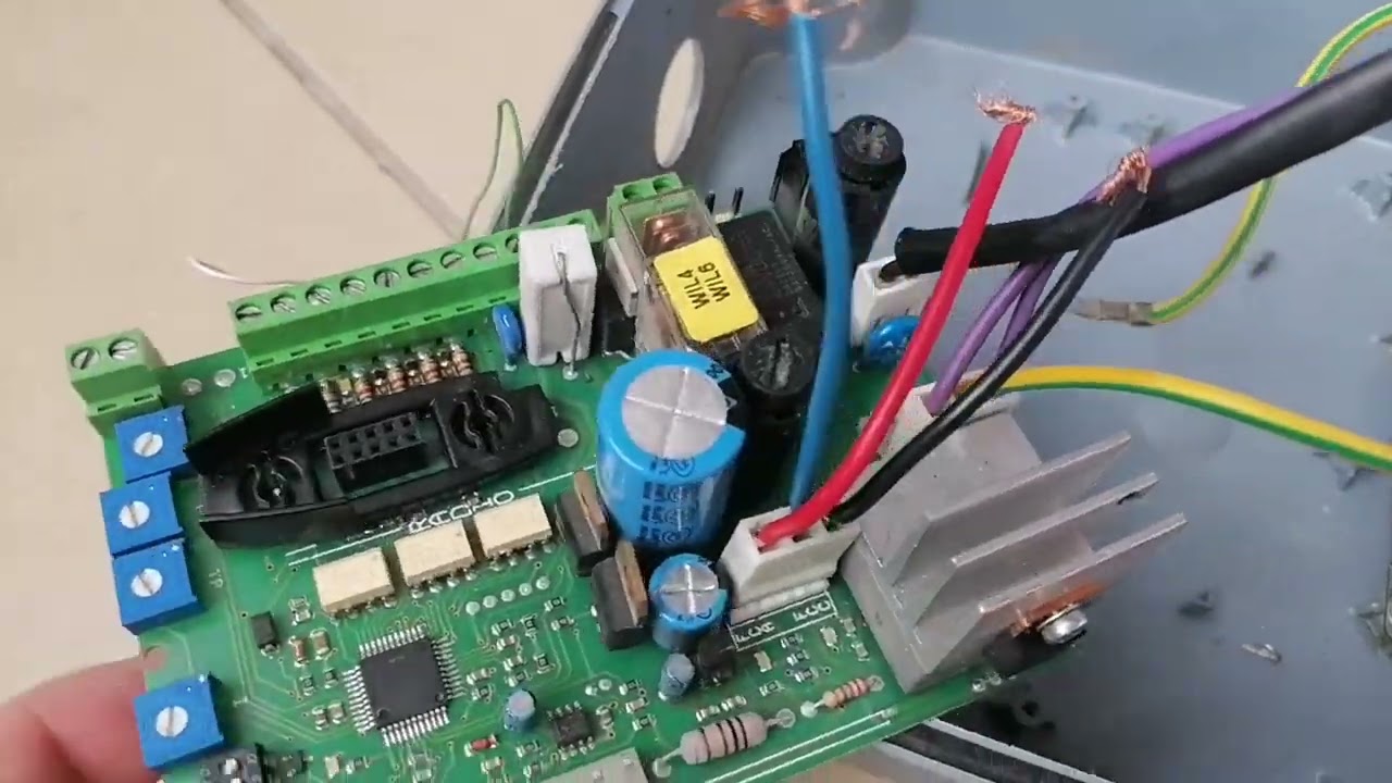 Nice Wa20 Otomatik Kapı Bariyer Kontrol Kartı Tamiri, Kontrol Kartı &ccedil;alışmıyor,