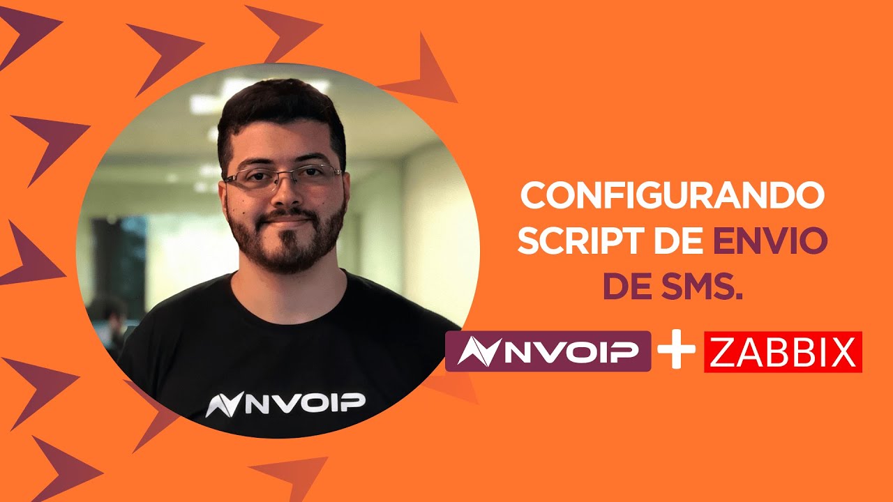 Configurando Script de Envio de SMS no Zabbix Nvoip | Setting up Zabbix send SMS Script - Nvoip