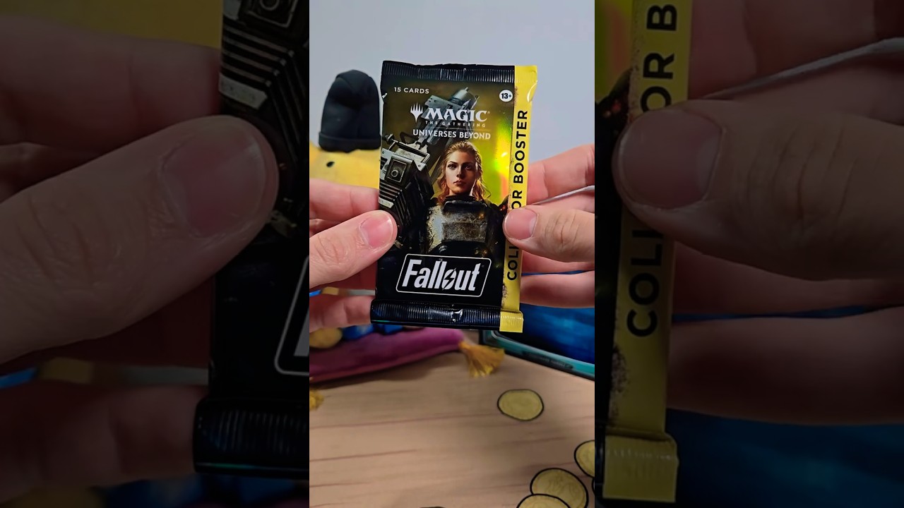 Opening a $60 Fallout Collector Booster Pack! #mtg #trending #cardcollector