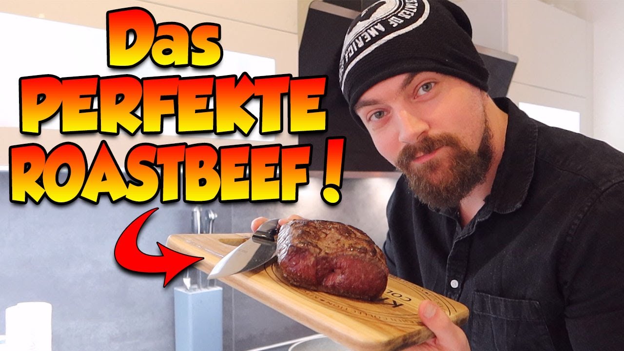 Das PERFEKTE Roastbeef aus dem BACKOFEN!