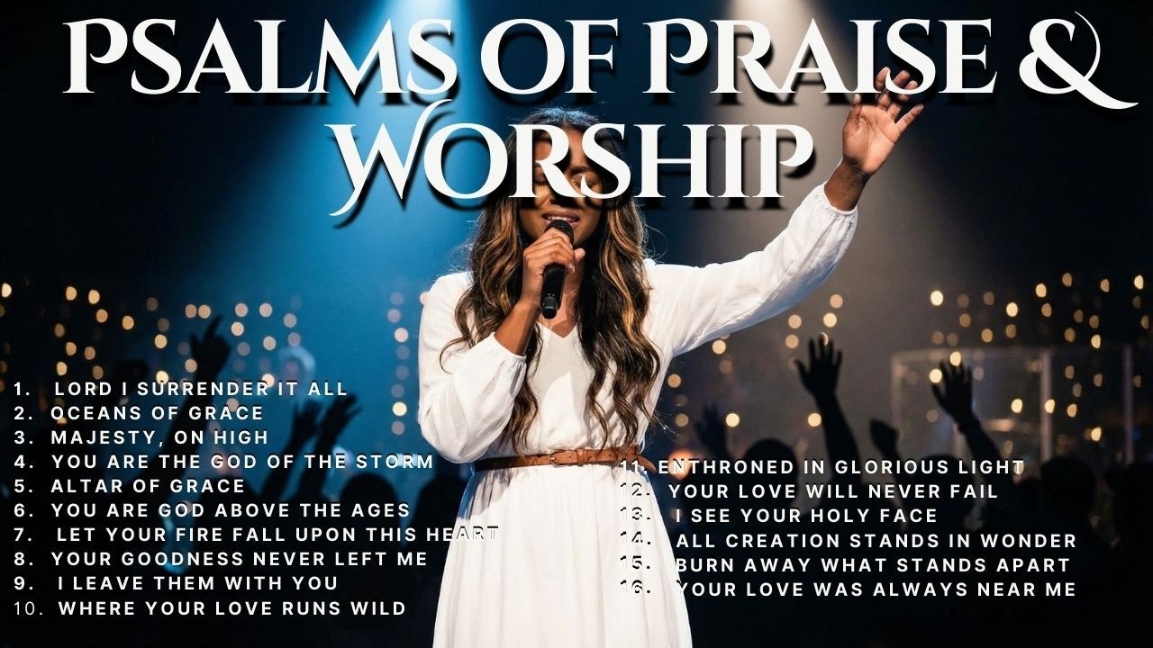 Nonstop Hillsong Worship Songs Playlist, 'Lord I Surrender It All'  Christian Morning Worship Music