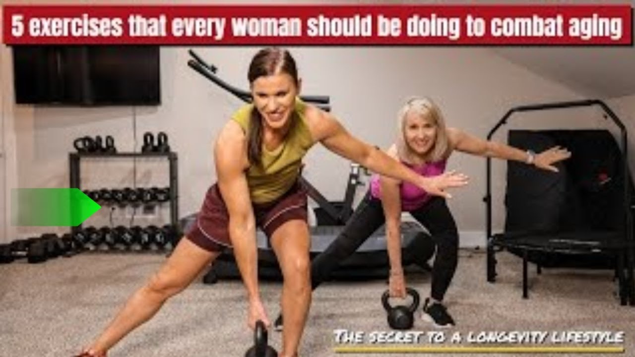 Five exercises that every woman should be doing, especially after menopause