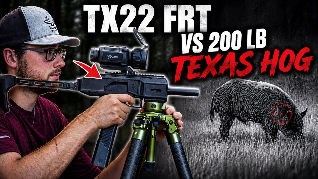 Can a Thermal TX22 FRT Kill a 200 lb Texas Hog?