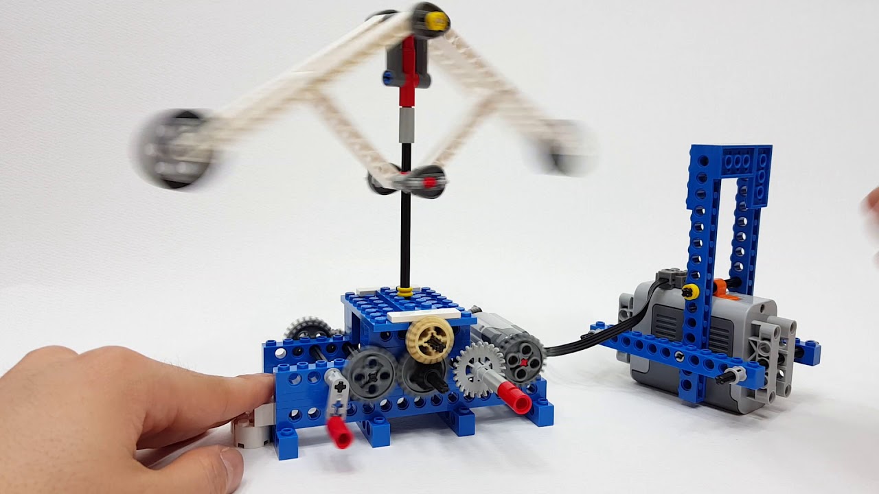 LEGO 9686 Machine&Mechnism - 36. Flywheel (Leonardo da Vinci)