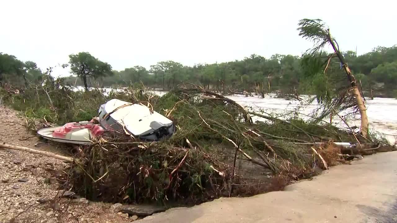 Video shows 'destructive' flooding along Guadalupe River in Texas Hill Country