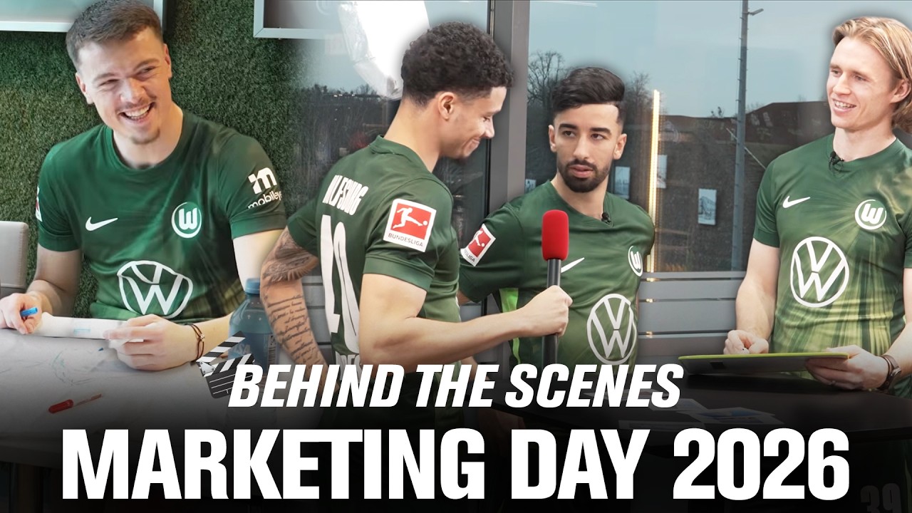 𝐊𝐚𝐦𝐞𝐫𝐚 𝐚𝐧 & 𝐀𝐜𝐭𝐢𝐨𝐧! 🔥🎬 Hinter den Kulissen beim MarketingDay der Wölfe 2026 | WölfeTV