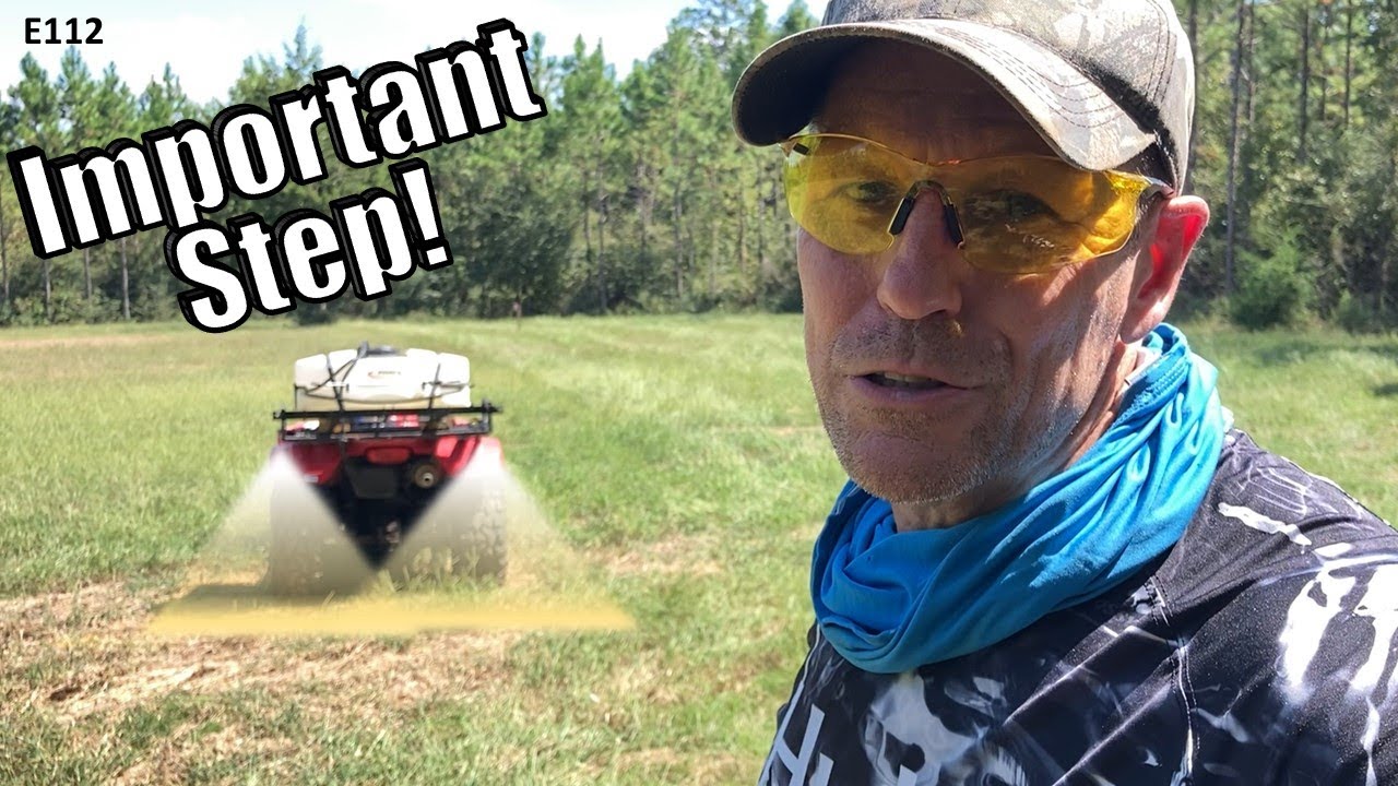 How to use an ATV Sprayer to Prepare for Planting