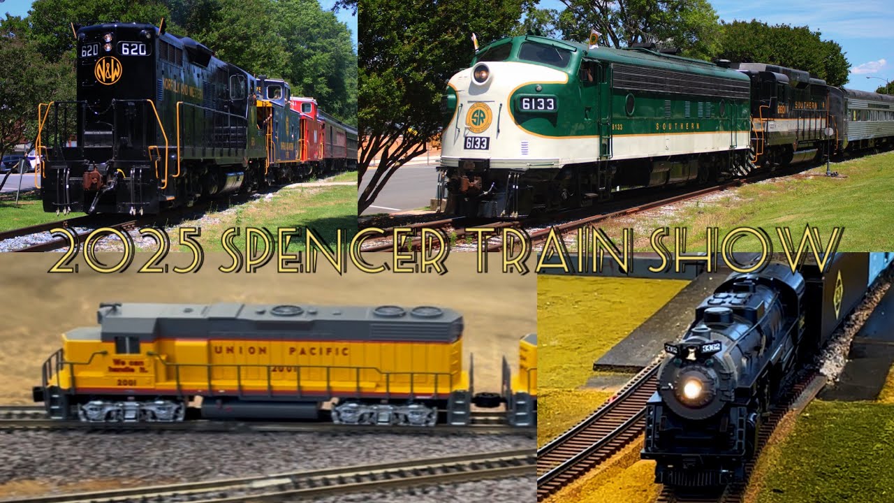 North Carolina Transportation Museum: Spencer Shops Train Show 2025