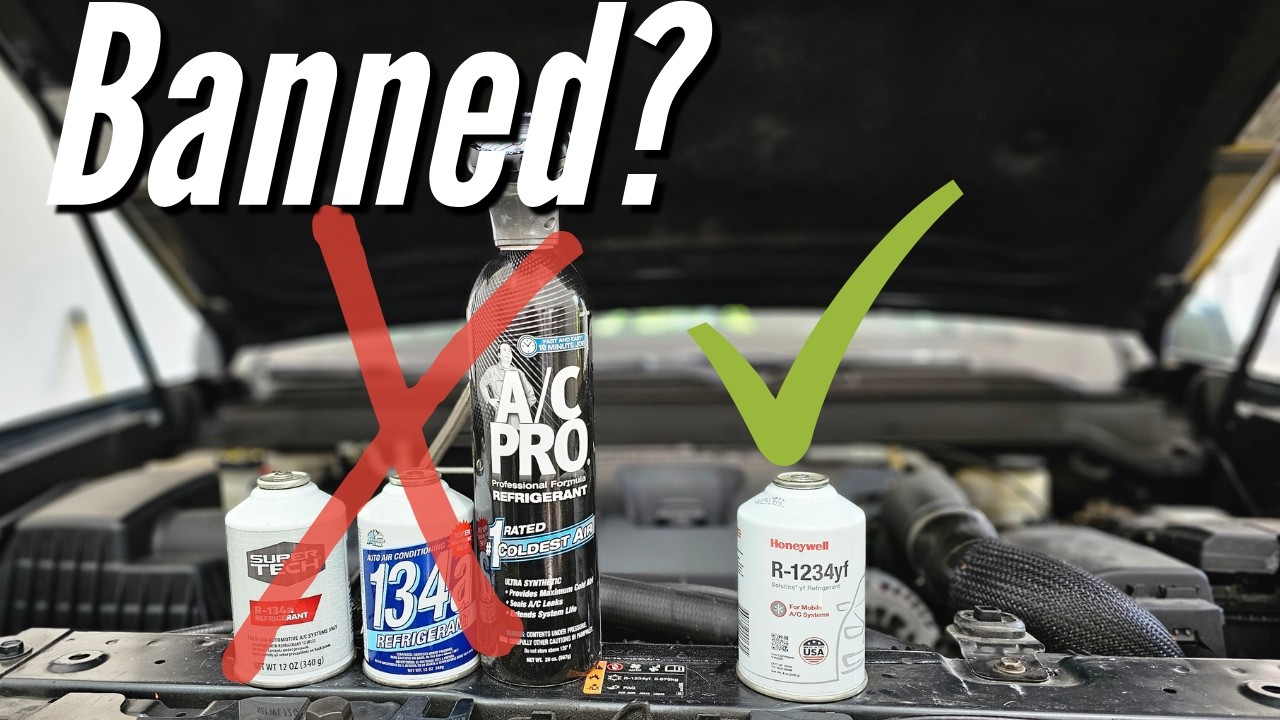 The REAL Reason R-134a Was Banned in New Cars