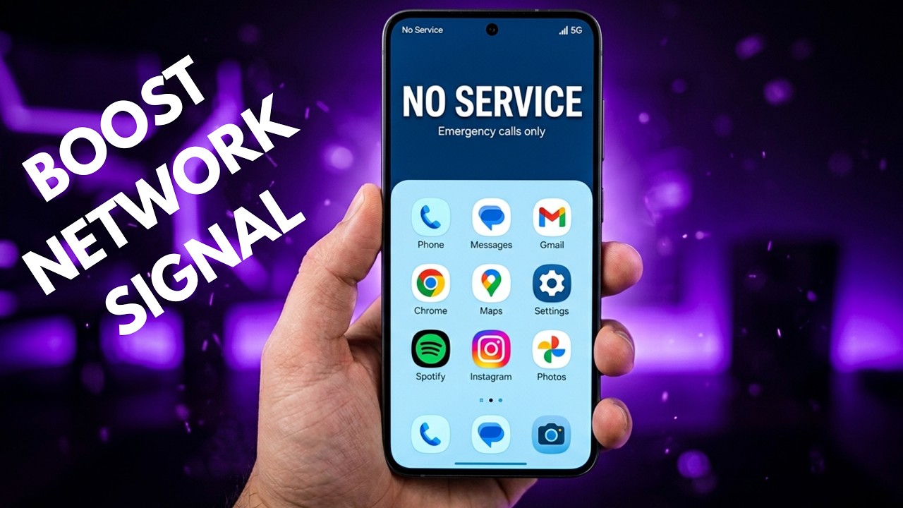 Mobile Network Problem Solved 100% Working Method For All Mobile Sim | Network Problem Solution