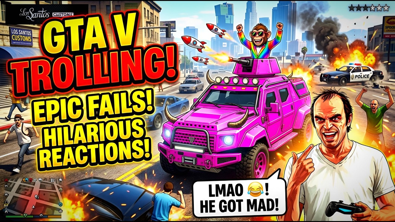 🔴GTA V ONLINE | TROOLING KARNE ME BHOHOT MAZA ATA HAi#gtav #gtaonline #openworld