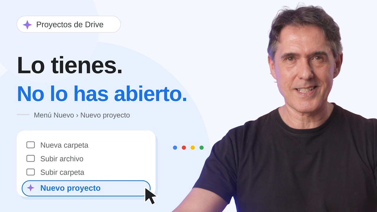 Proyectos de Drive: la funci&oacute;n de Gemini que ya tienes y nunca has abierto