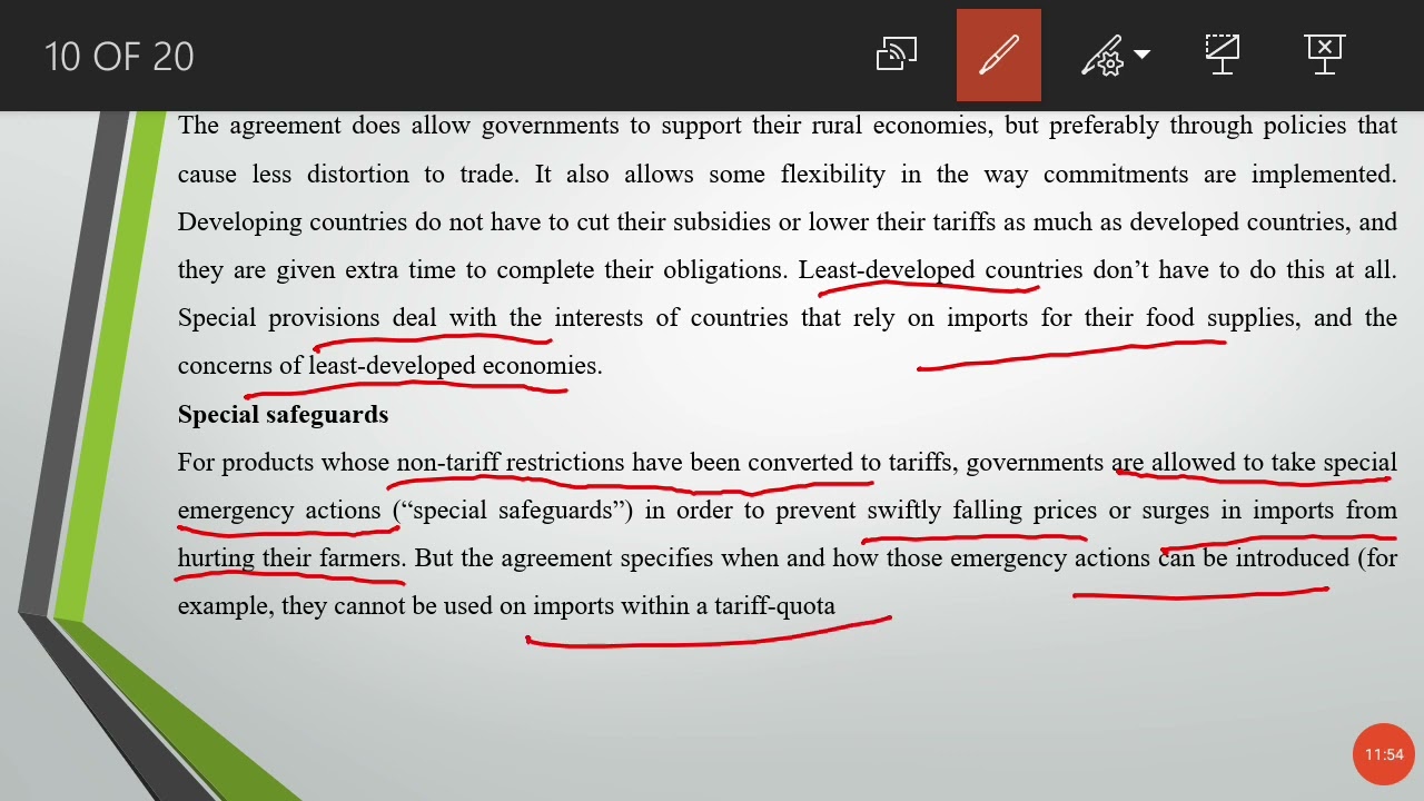 The General Agreement on Tariffs and Trade (GATT)