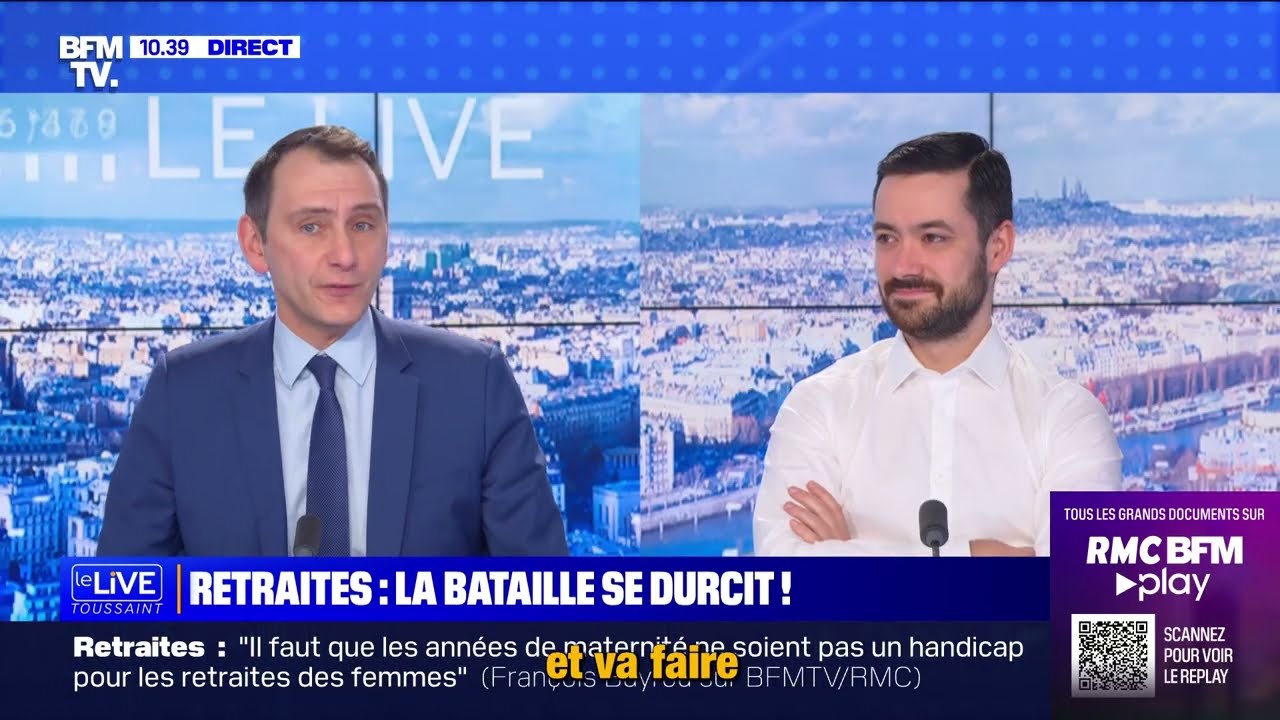 David Guiraud explose un &eacute;lu RN en live
