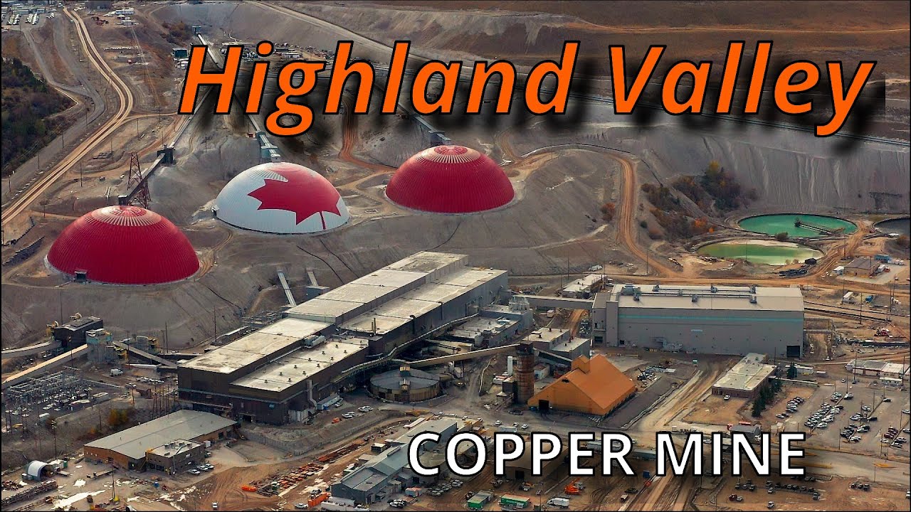 Drone Flight - Highland Valley Copper Mine, Logan Lake BC, October 29, 2021 - Mavic 2 Pro - HLG 4K
