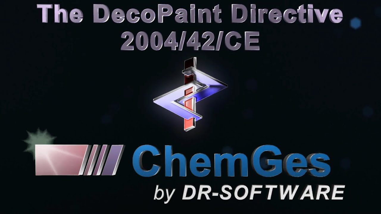 DecoPaint Directive 2004/42/CE in ChemGes; by DR software