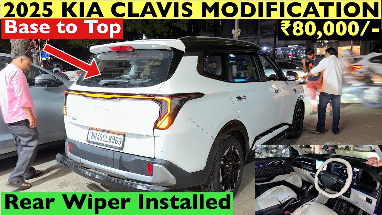 2025 KIA CARENS CLAVIS MODIFICATION | KIA CARENS CLAVIS ACCESSORIES 