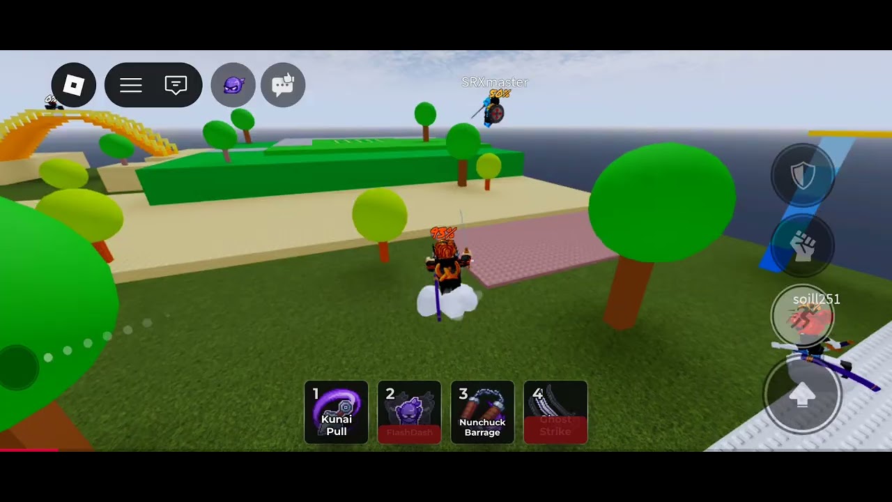Playing the new version of project smash!