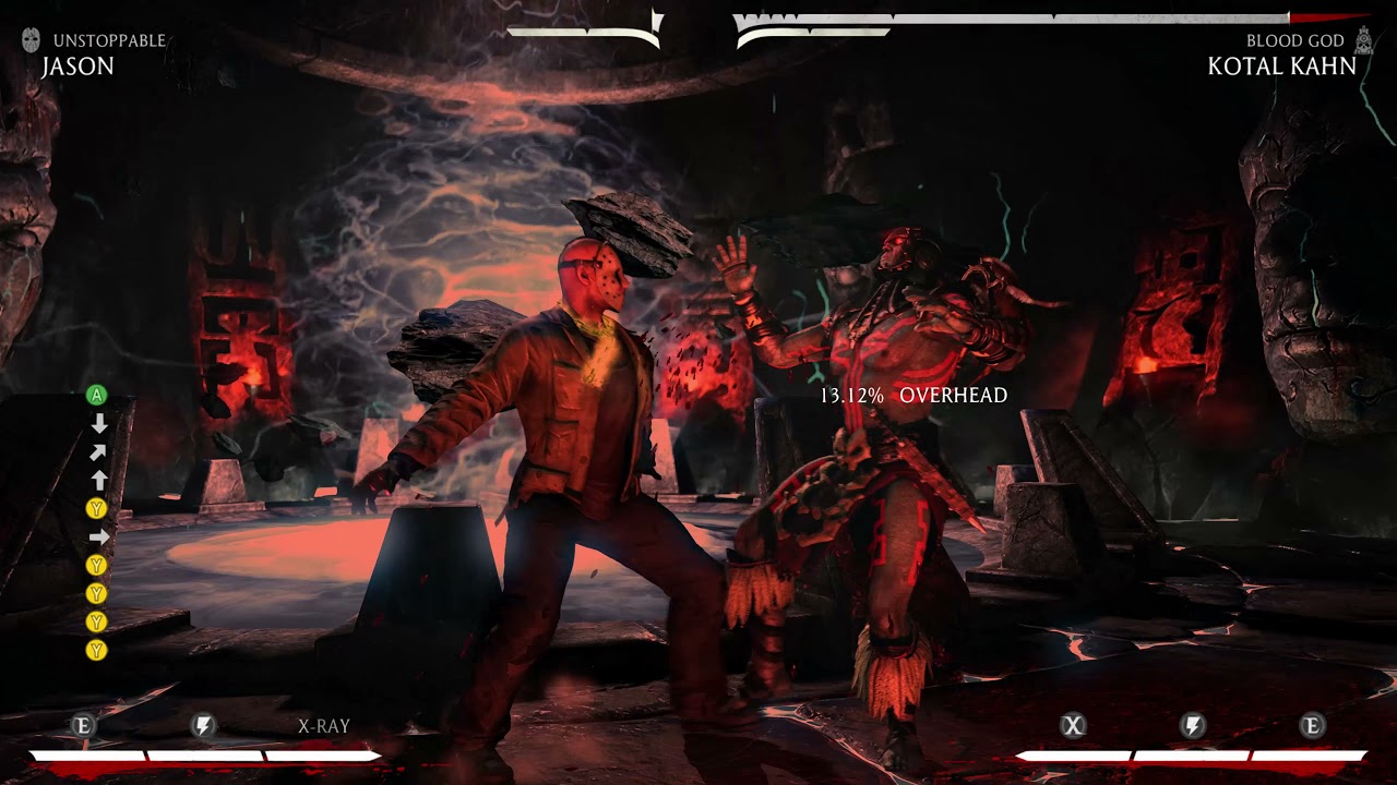 Super Jason (Relentless+Unstoppable) Death combos - MKX Super Variations