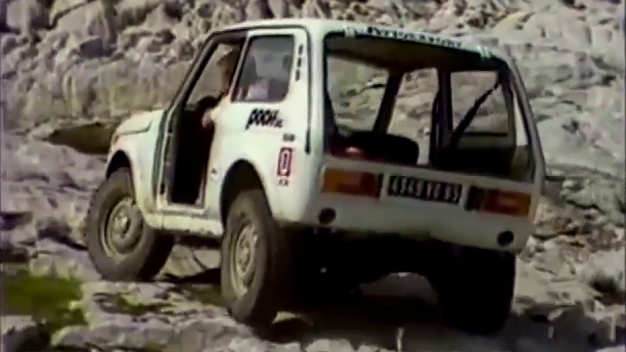 Автотриал в исполнении легендарного Жан Клод Бриавуана 1982 LADA Niva T3 Poch edition trial