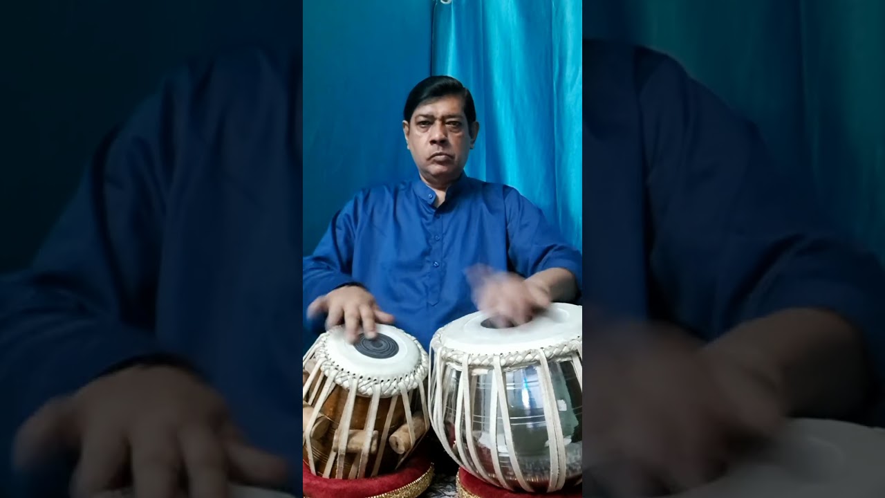 Practice Session In The Tabla Work Shop By Pandit Kishore Banerjee Top Grade Tabla Player