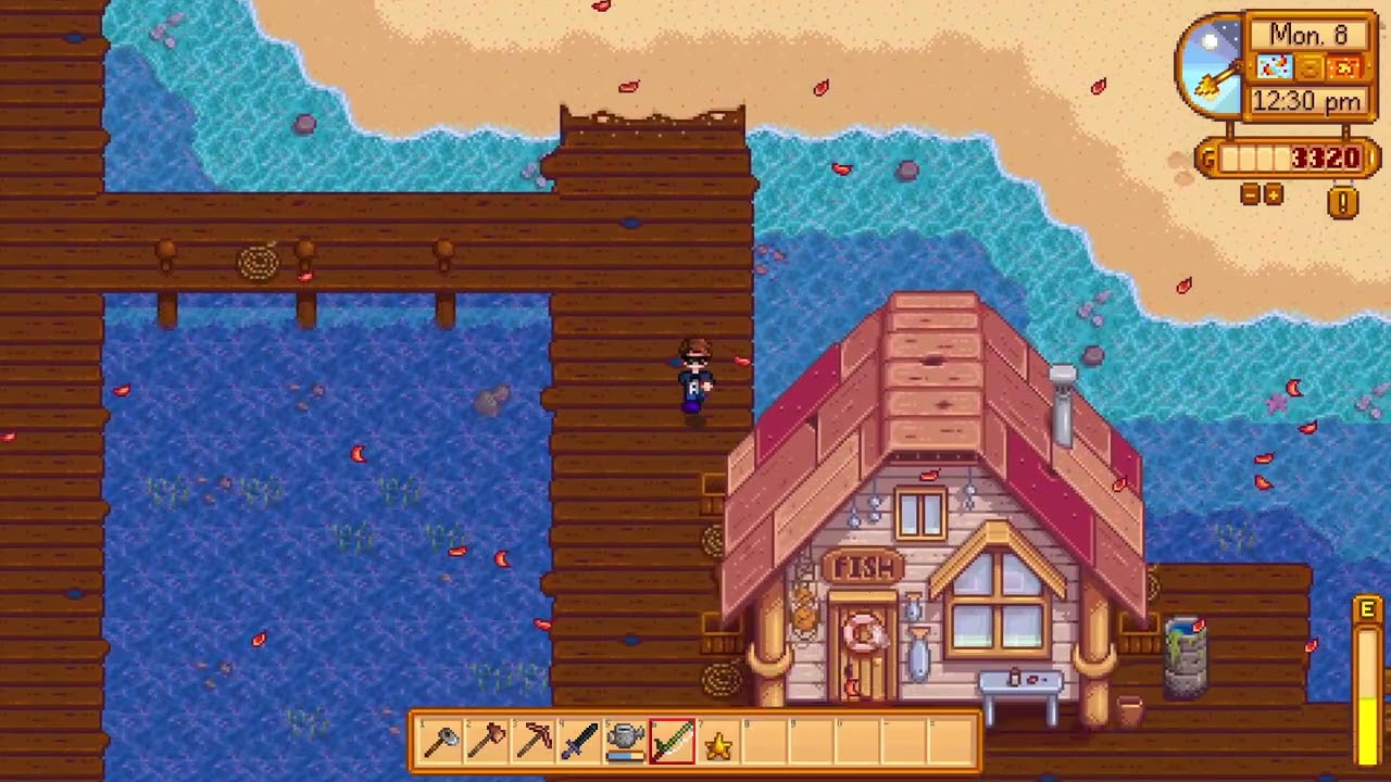 Рыбалка | Stardew Valley, День 64 | Игнеоберд