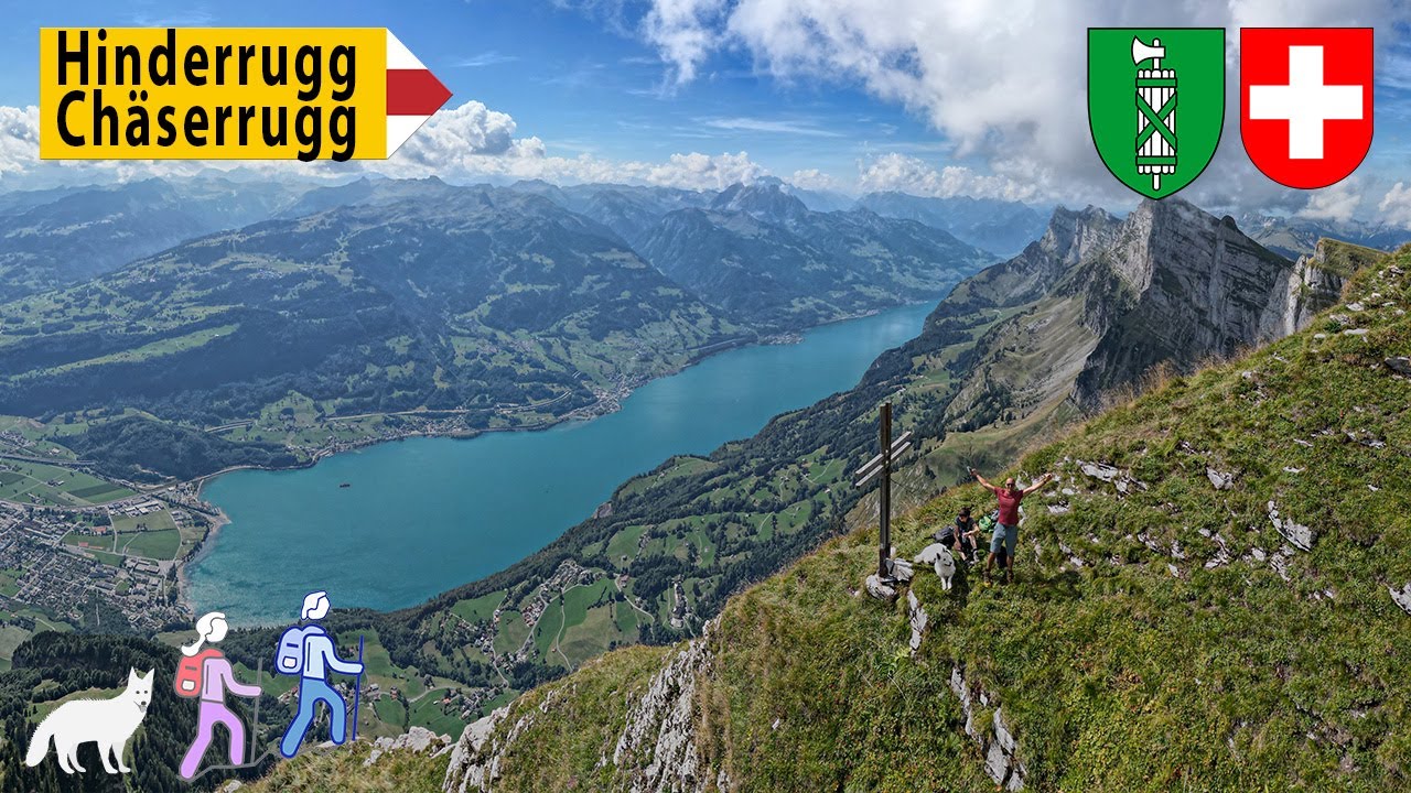 2-Gipfeltour Iltios &ndash; Hinderrugg / Ch&auml;serrugg (Churfirsten)