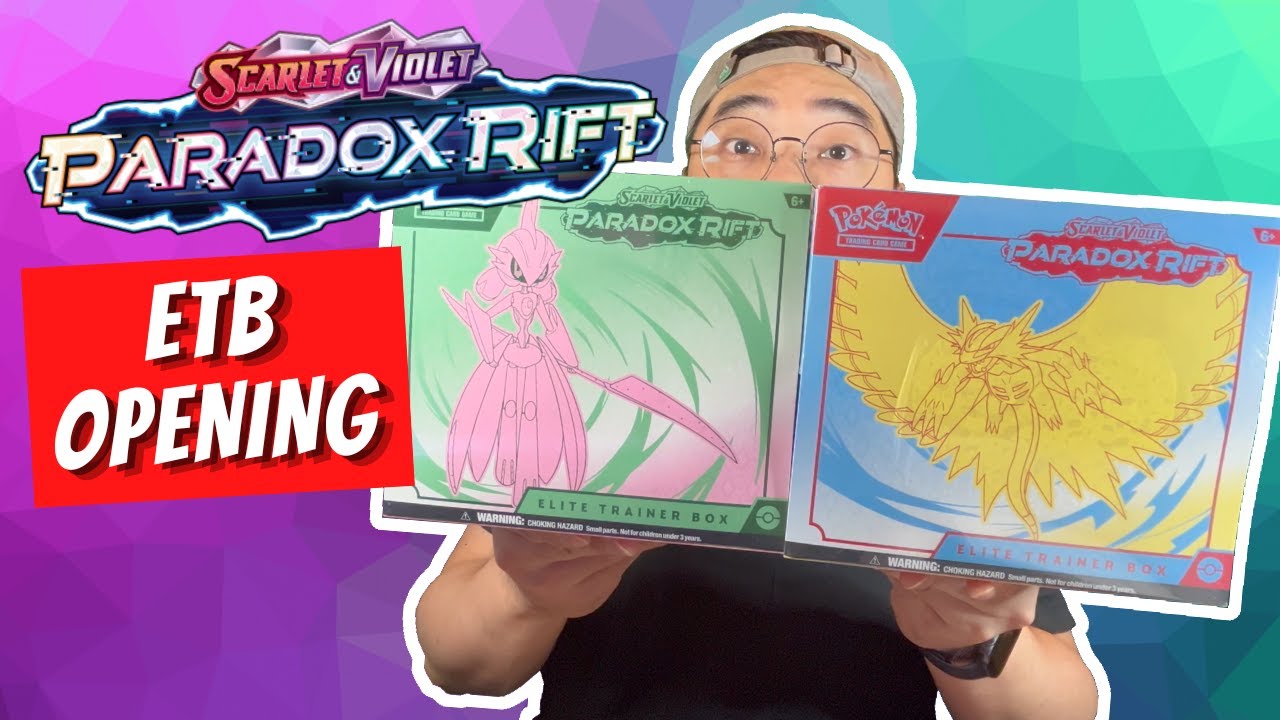 *NEW* Pokemon Paradox Rift Elite Trainer Box ETB Opening