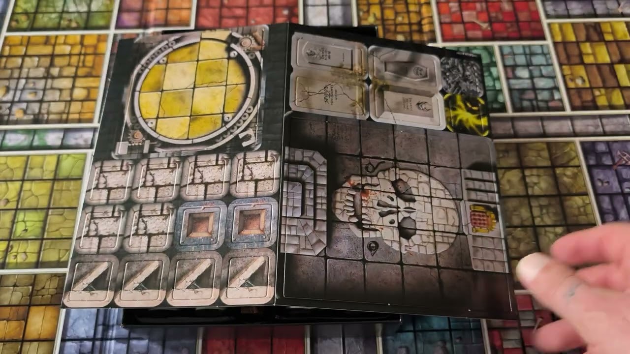 Héroquest déballage le retour du seigneur sorcier et finalisation des règles maison pour les pièges 