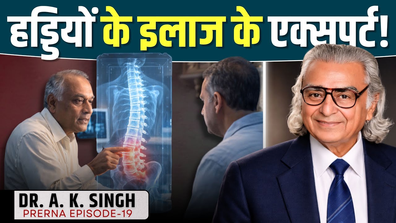हड्डियों के इलाज के एक्सपर्ट | कमर दर्द, रीढ़ की समस्या का समाधान | Dr. A.K. Singh | Prerna Ep-19