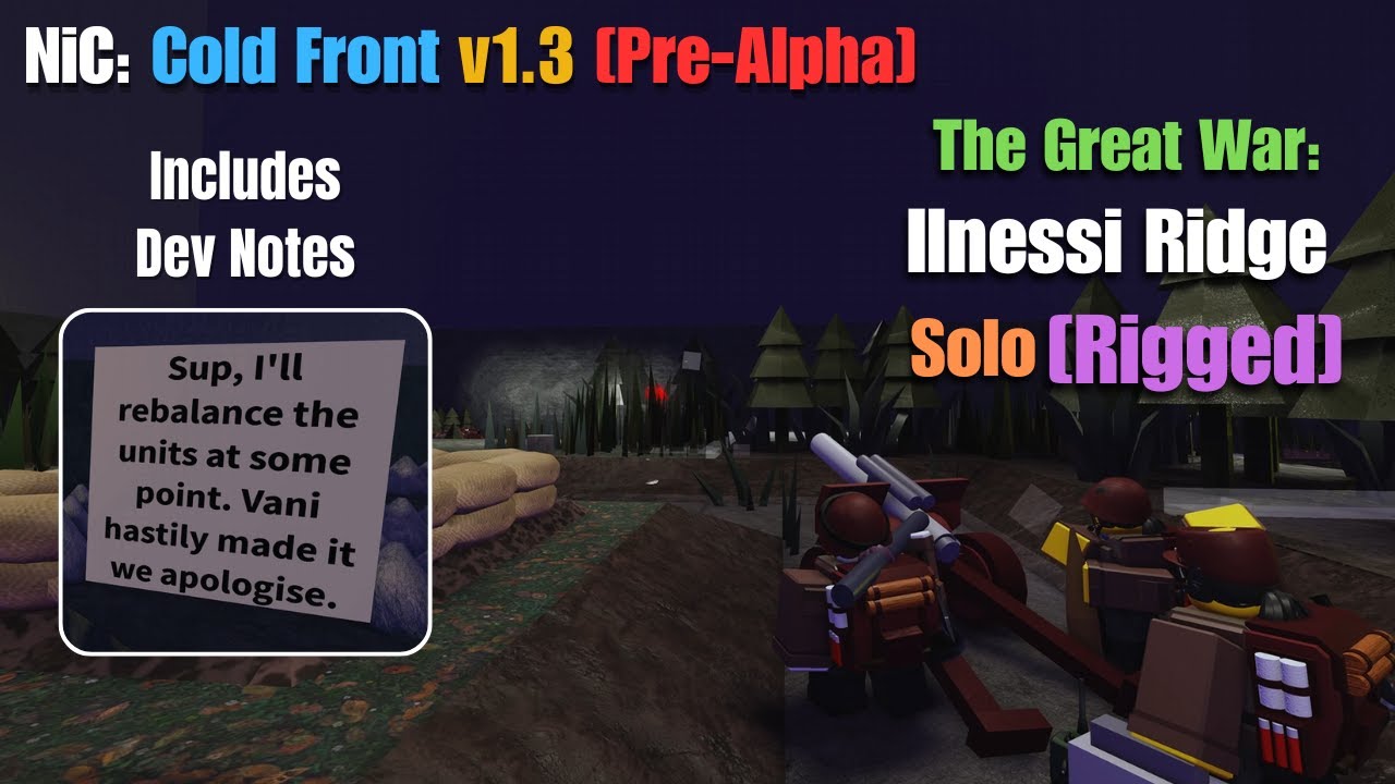 High Tensions in the Ilnessi Ridge || NiC: Cold Front v1.3 [Pre-Alpha]