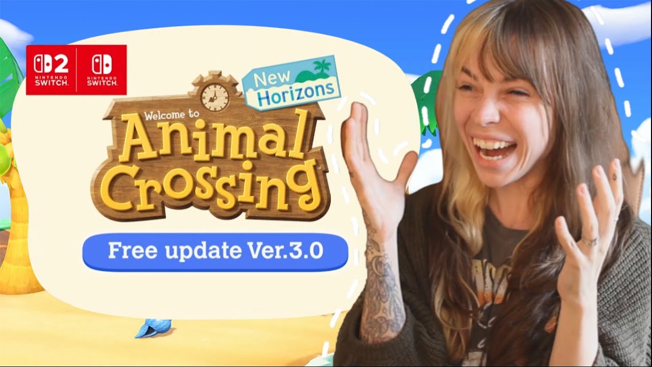 AM I DREAMING?! Animal Crossing: New Horizons 3.0 update REACTION