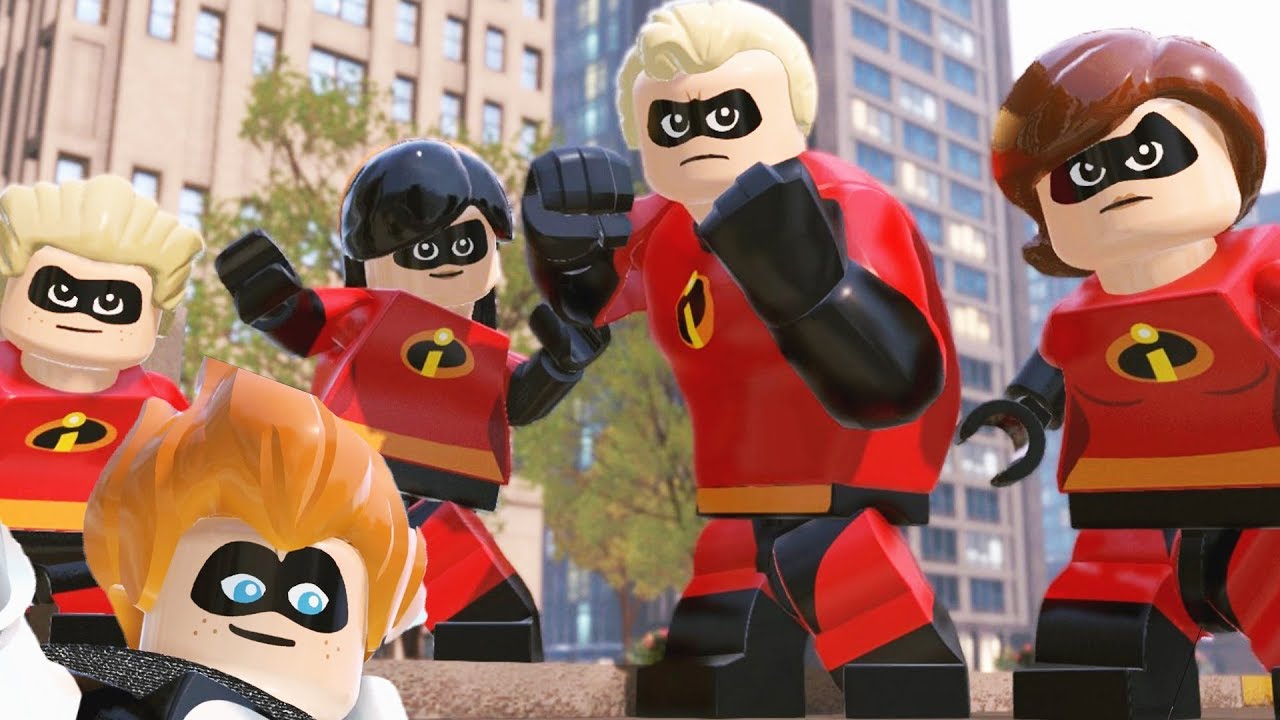LEGO THE INCREDIBLES - All Cutscenes #2 (Syndrome Movie)