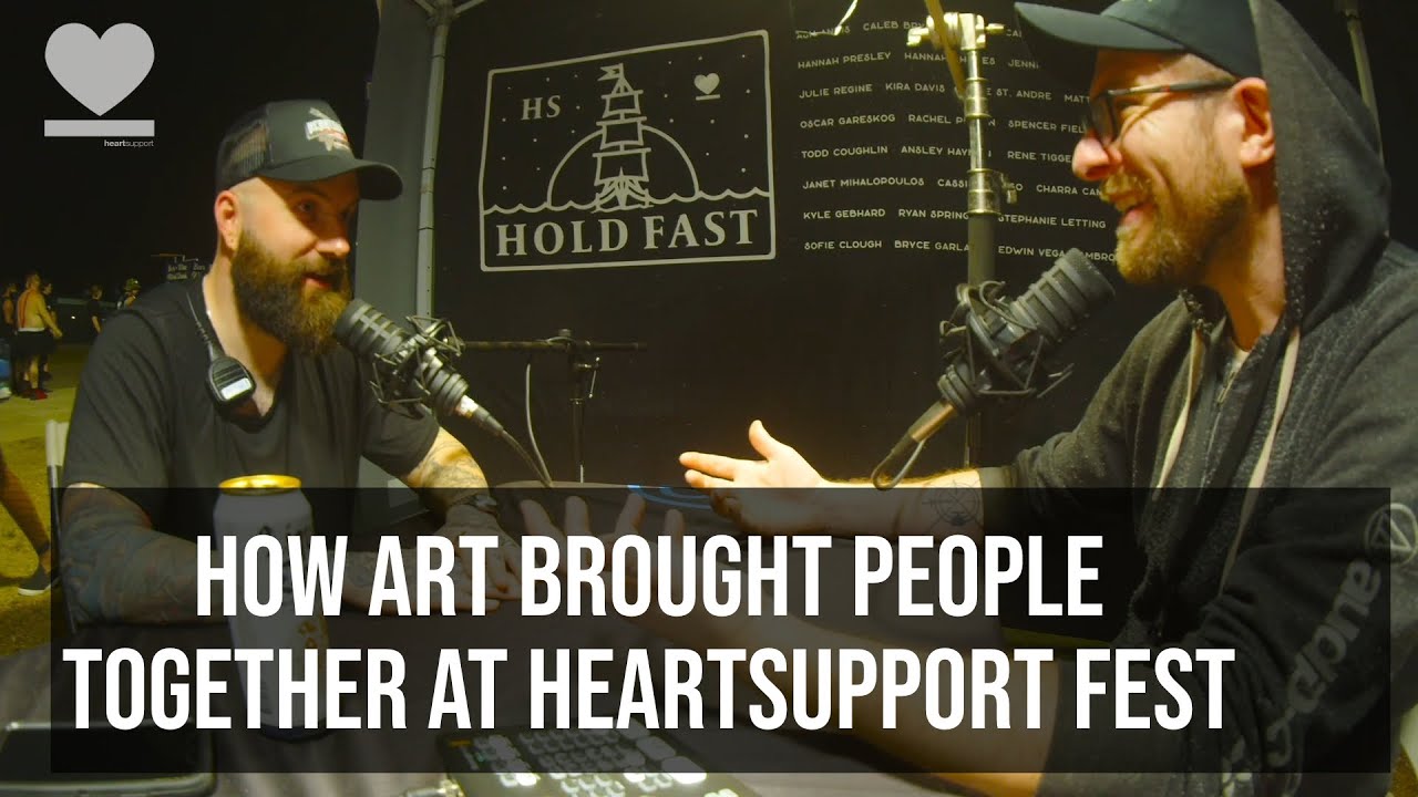 How Art Brought People Together At HeartSupport Fest