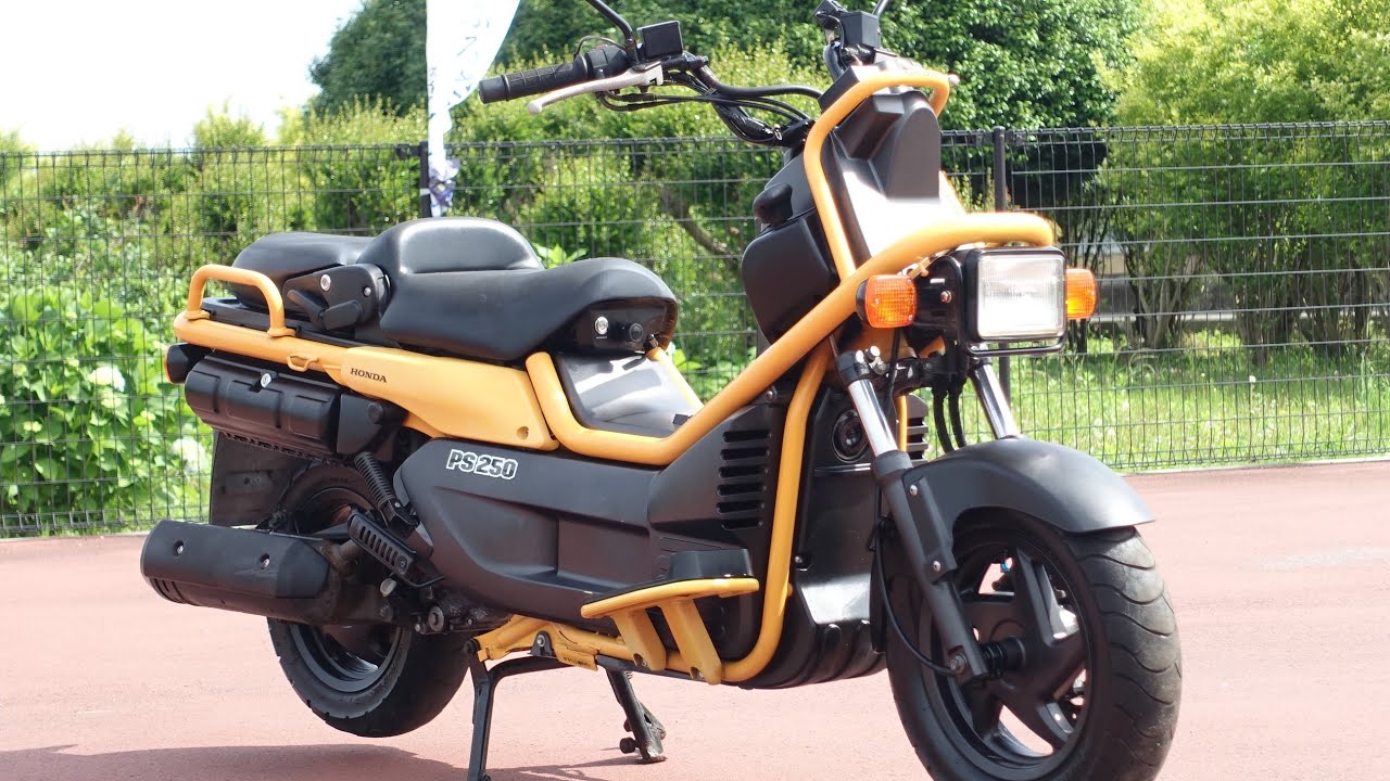 ホンダ★角目 PS250 (MF09-1100)★実走行12000km  フルノーマル  保管車両 ★動作確認動画！異音無し！2025/05/28 Yahoo!パーツ出品！