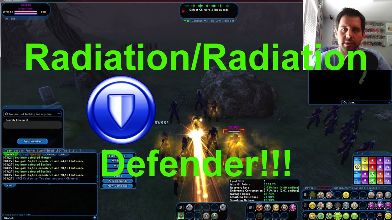 Building a Radiation/Radiation Defender || City of Heroes