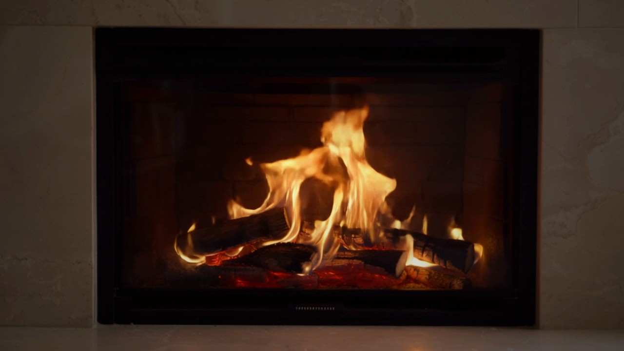 Night Fireplace for Sleep | Calm Crackling Fire (1 Hour)